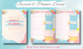 design digital journal, daily planner, printable planners and journals