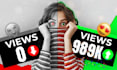 make view booster clickbait youtube thumbnail design