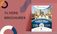 design business flyers, posters and corporate brochures