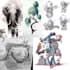 illustrations with different themes and styles