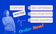 write tech, SEO article writing, and content writing