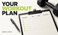 create your custom workout plan for home or gym