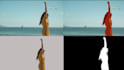 do professional rotoscoping, and green screen removal