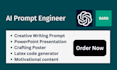 write chatgpt custom creative technical writing prompts