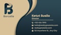 desingn luxury business card using canva