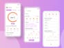 design professional mobile app UI UX in figma with interactive prototype