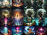 design custom ai generated concept art based backgrounds