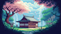 create custom pixel art backgrounds and animated scenes for games and streams