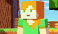 create minecraft style 3d animated video cartoon animations