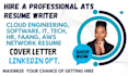 write a cloud engineering, software, it, tech, HR, faang, AWS network resume
