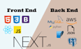 build full stack mern, mean, and nextjs web applications