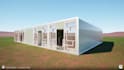 3d model shipping container designs with sketchup and d5 render
