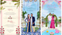 do caricature wedding invitation videos