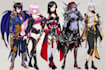 draw visual novel anime character