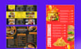do restaurant menu design, modern restaurant menu, food menu