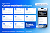 be your full stack web developer for custom website development