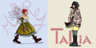 draw a character in cartoon style