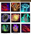 draw card game illustration, card game art
