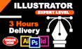 deliver vector illustration in adobe illustrator