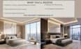 design your modern, luxury, japandi bedroom 3d interior