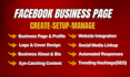 do facebook page create and setup, social media manager