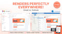 design a responsive hubspot email template
