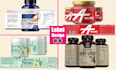 food supplement label, food label design, sauce label, luxury label design