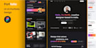 design custom portfolio and resume web ui ux design in figma