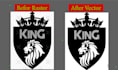 redo, remake, recreate, resize, edit logo jpg,svg to vector