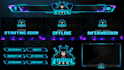 design animated twitch overlay, twitch logo, twitch stream package