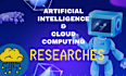 do research on ai, machine learning, cloud, and technology