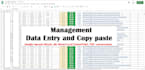 do data entry, excel and google sheets work accurately