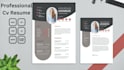 design canva professional portfolio, resume, cv, canva magazine