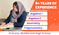 be your online math tutor of basic math for all grades