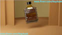 create 3d perfume model 3d perfume design for 3d perfume animation