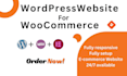 build an ecommerce wordpress website by using woocommerce