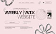design weebly sleek weebly website bubble io weebly landing page canva website
