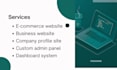 create a professional website for your business