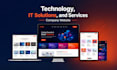 do a technology, IT solutions, and services company website