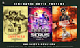 design a movie poster for you