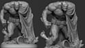 3d statue, 3d sculpting for 3d printing, 3d character model, 3d modeling
