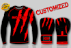 design custom sublimated rash guard and boxing gear