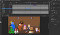 do a 2d animation using adobe animate