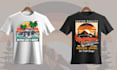 make vector car illustrations or automotive or motorbike tshirt design