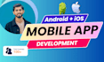 do android and ios mobile app development using flutter as flutter app developer