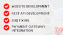 create custom stunning websites using laravel, PHP, vue js, livewire, saas
