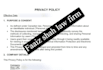 write custom terms conditions and privacy policy for you