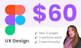 do UX design and research at a low price to start on fiverr