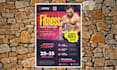 design beauty salon and spa flyer