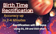 do birth time rectification using undefined horoscope psychic vedic astrology
